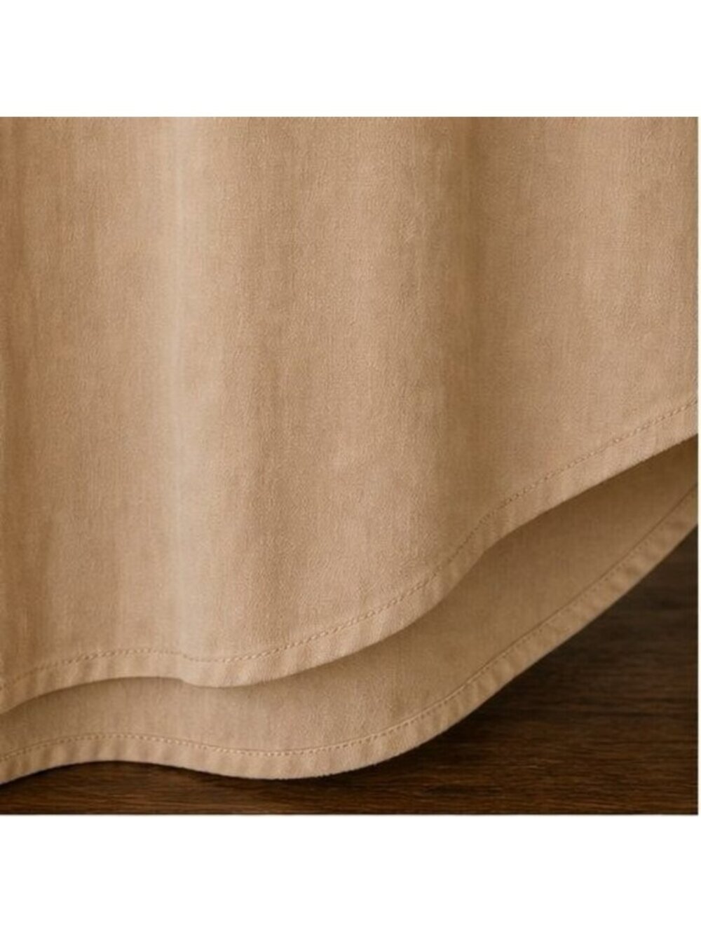 Camel Ruffle Blouse - Picture 6 of 6